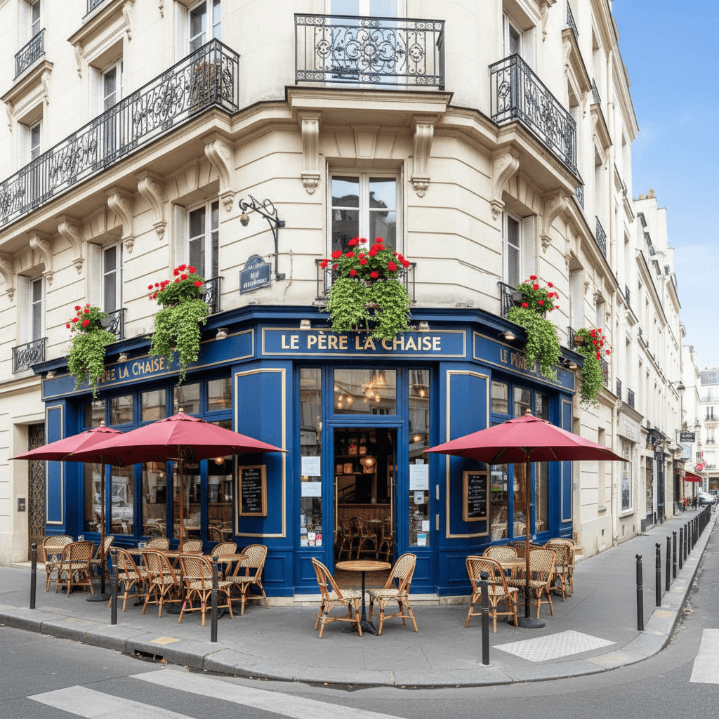Restaurant 66m² à Paris : terrasse