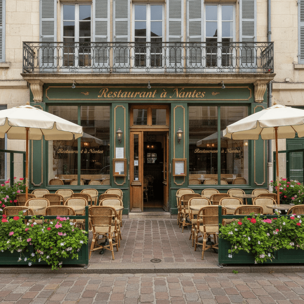 Restaurant à Nantes : terrasse - licence IV