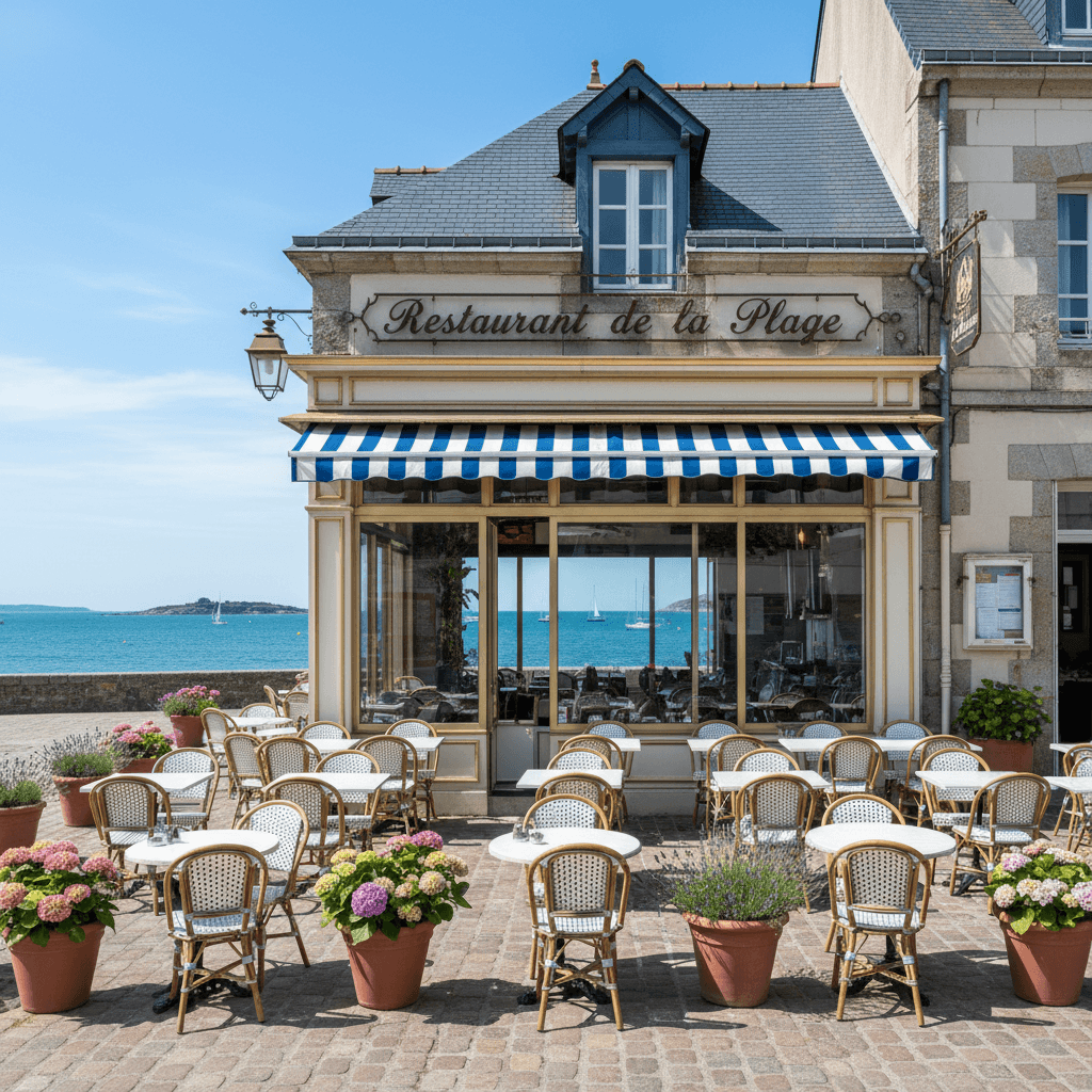 Restaurant à Vannes : terrasse - licence IV - Image 1