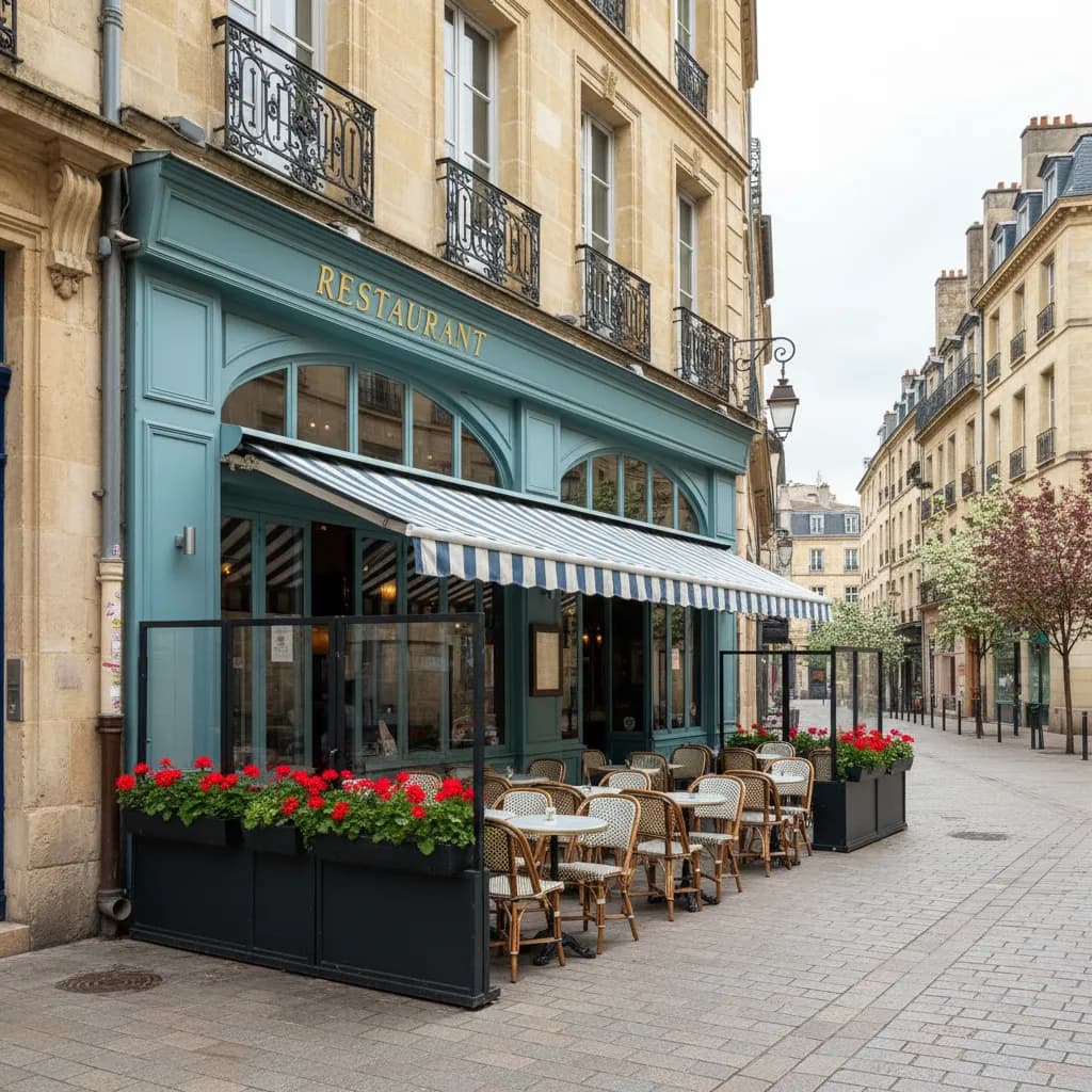 Restaurant 100m² à Bordeaux : terrasse - licence IV - Image 1