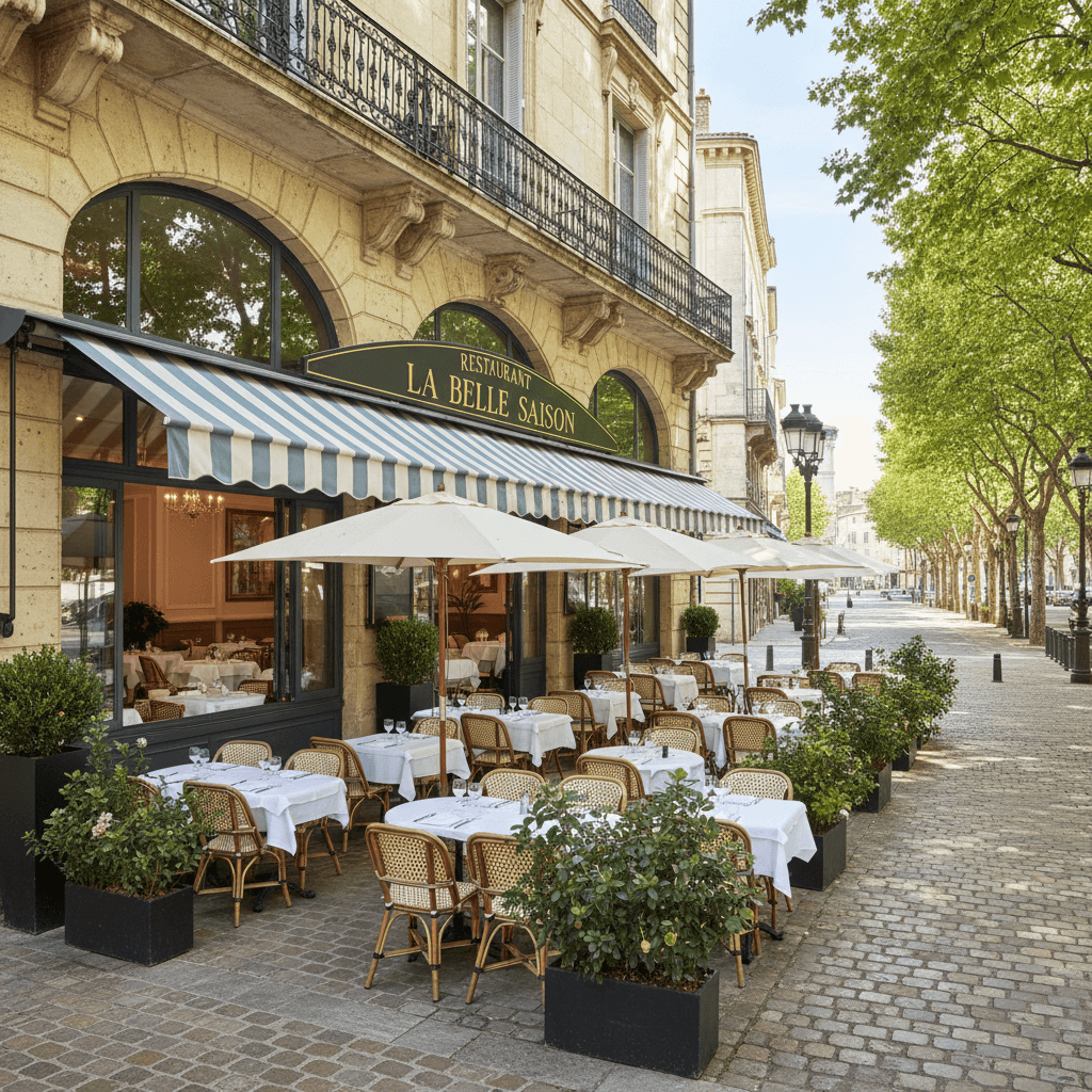Restaurant 295m² à Montpellier : terrasse - extraction - Image 1