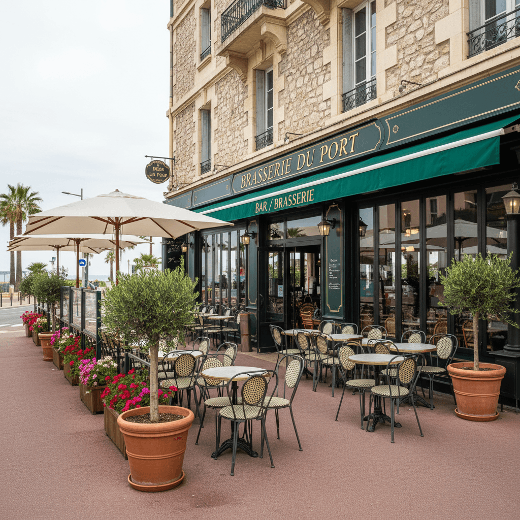 Bar-brasserie 100m² à Cagnes-Sur-Mer : terrasse - licence IV - Image 1