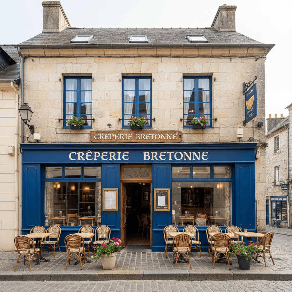 Restaurant 60m² à Quimper : terrasse - Image 1