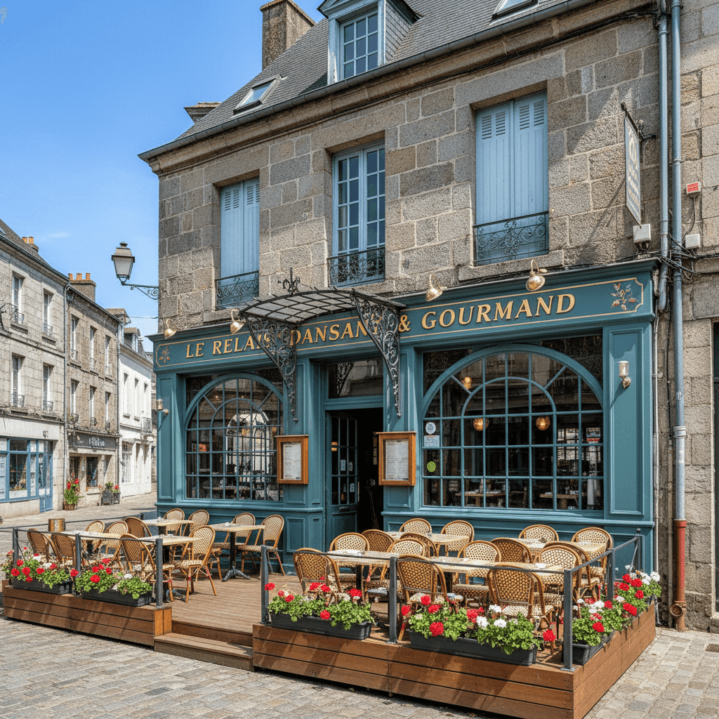 Restaurant à Vannes : terrasse - licence IV - Image 1