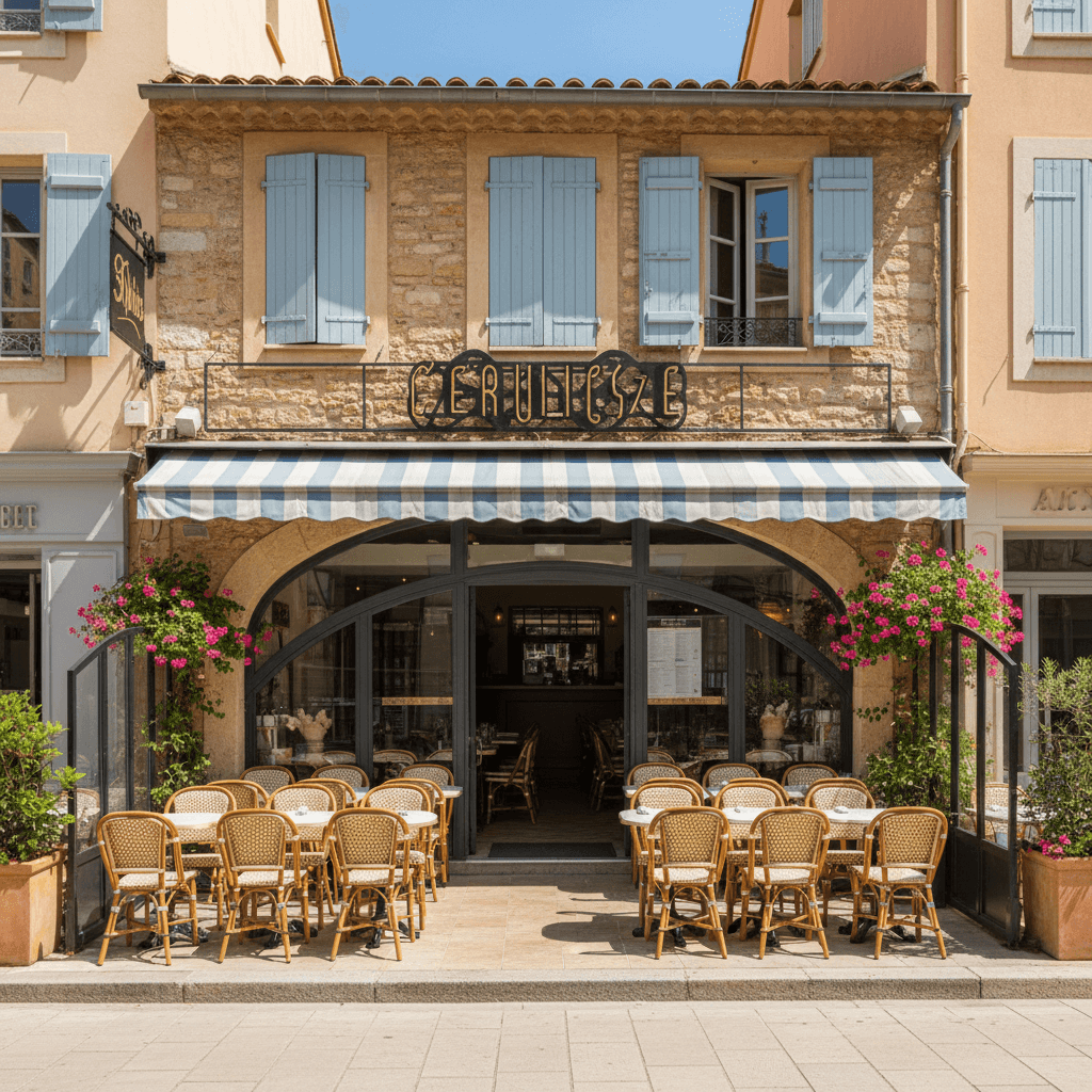 Restaurant 140m² à Nice : terrasse - licence IV