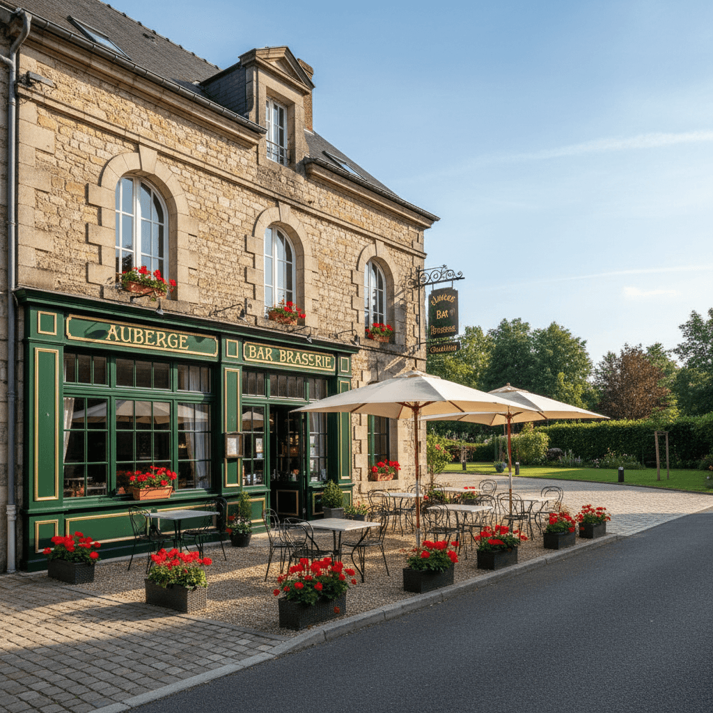 Bar-brasserie 536m² à Chaligny : terrasse - licence IV - Image 1