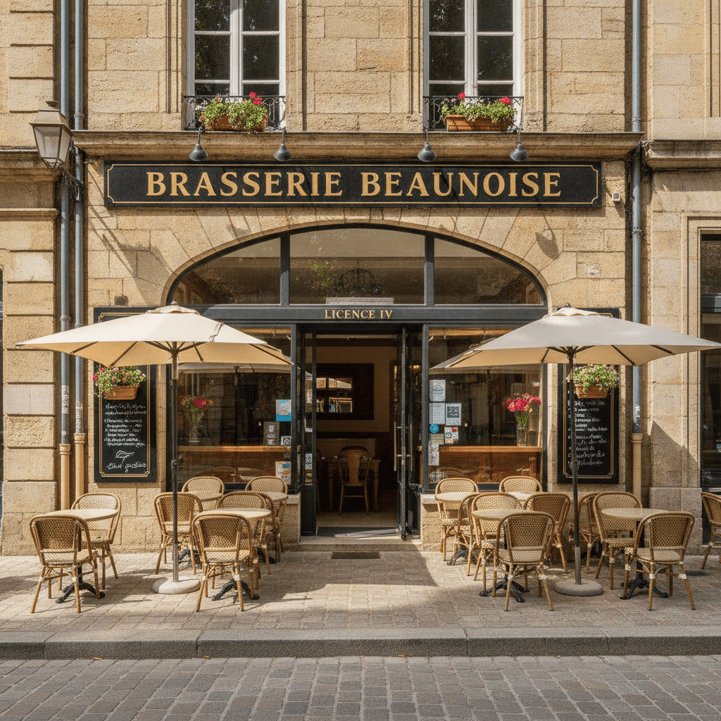 Bar-brasserie 110m² à Beaune : licence IV - cuisine équipée - Image 1