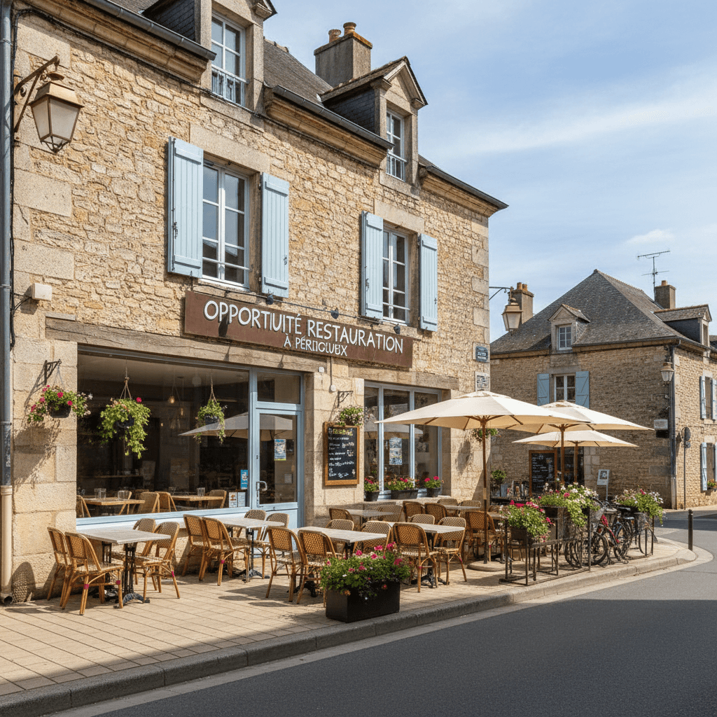 Restaurant à Périgueux : terrasse - licence IV - Image 1
