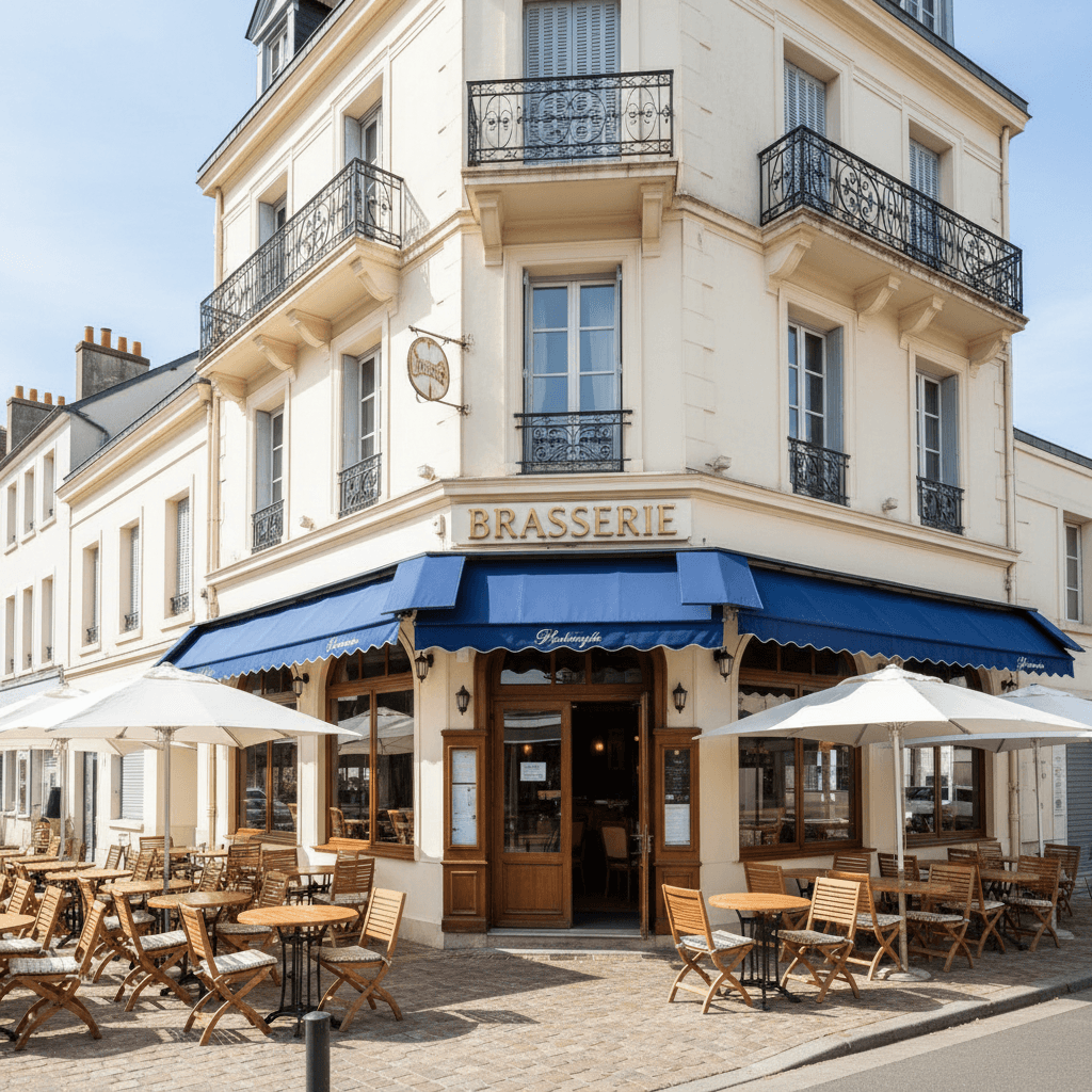 Bar-brasserie 480m² à La Baule-Escoublac : terrasse - licence IV - Image 1