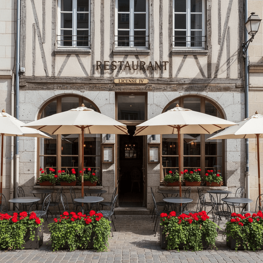Restaurant à Rennes : terrasse - licence IV