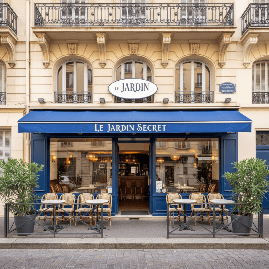 Restaurant 38m² à Nice : terrasse - licence IV