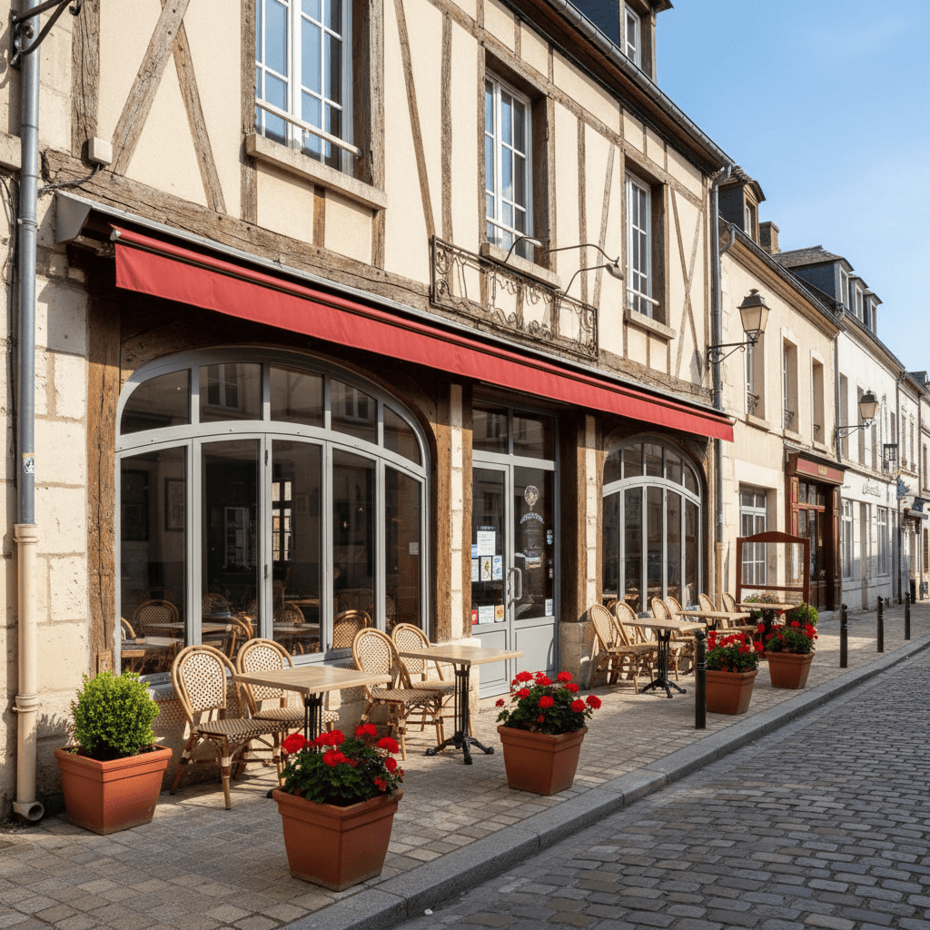 Restaurant à Arras : terrasse - licence IV - Image 1