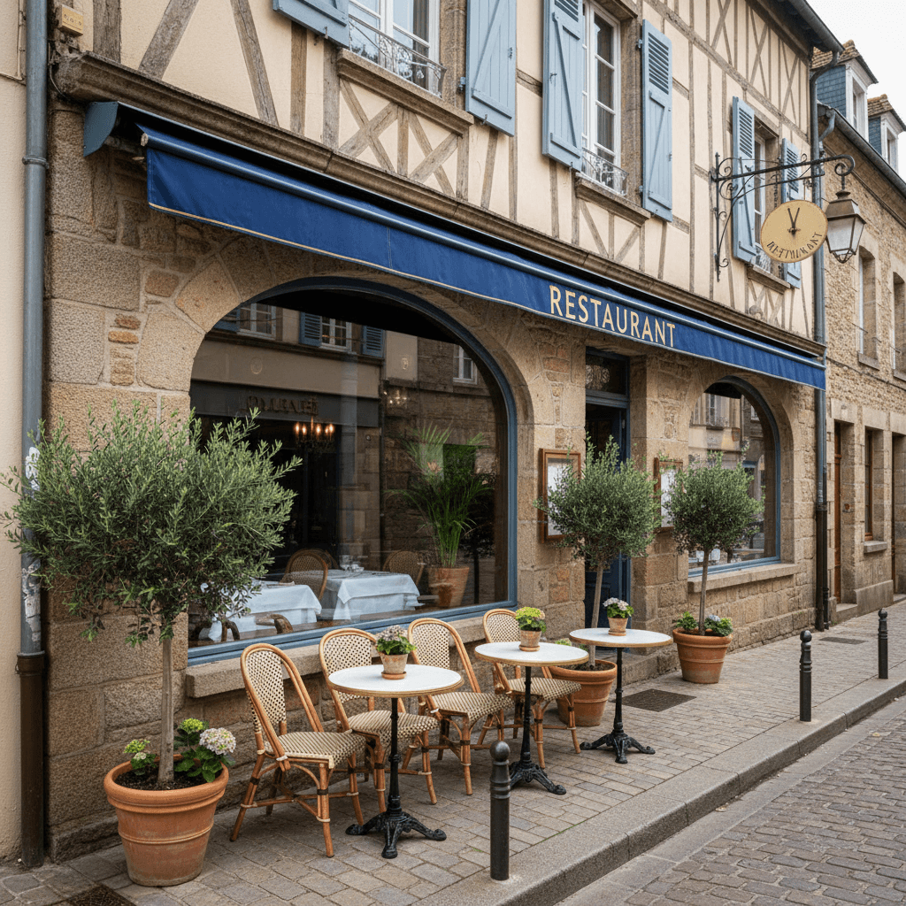 Restaurant 140m² à Vannes : terrasse - licence IV - Image 1