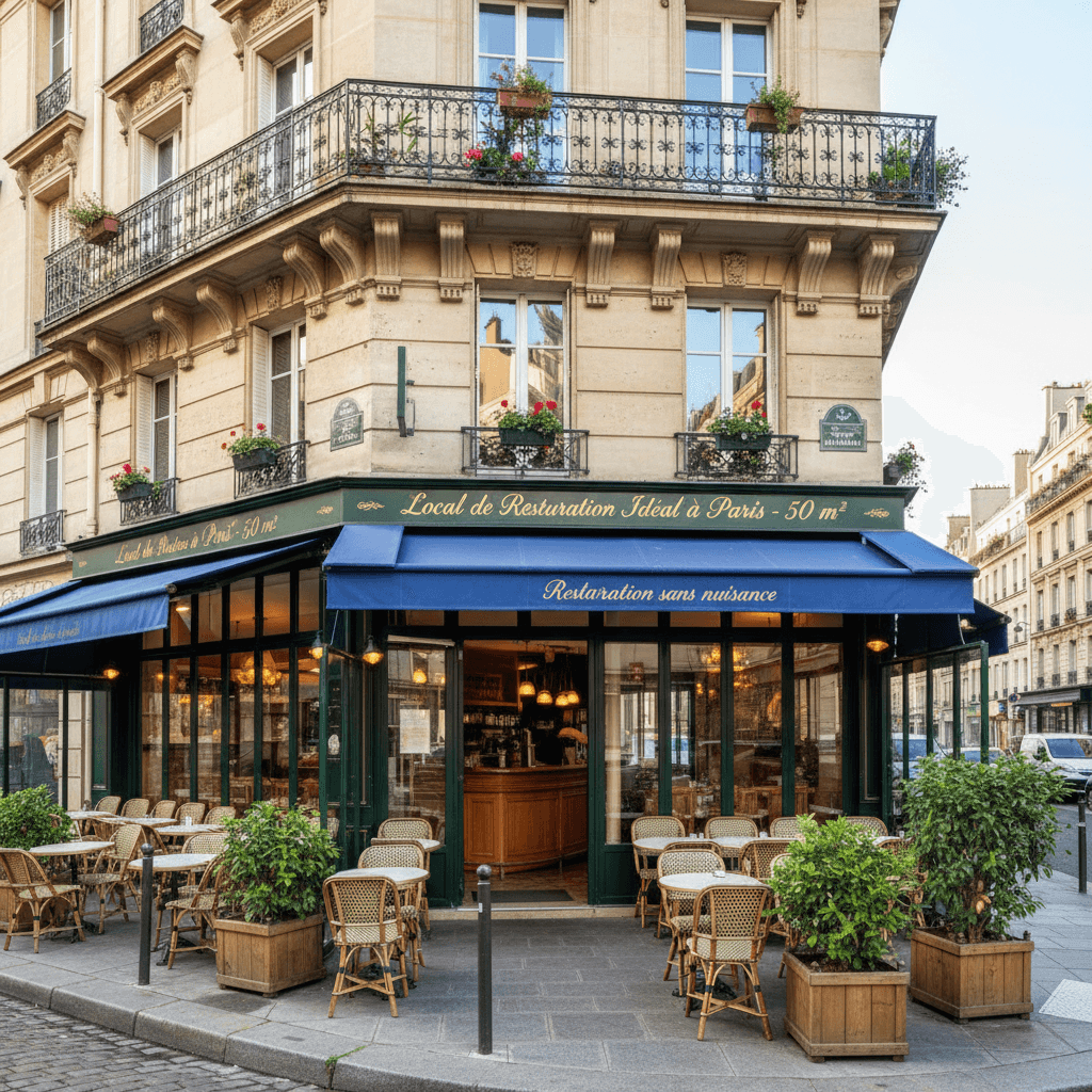 Local de Restauration Idéal à Paris - 50 m² - Image 1