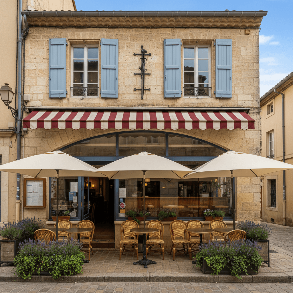 Bar-brasserie 160m² à Arles : terrasse - licence IV - Image 1