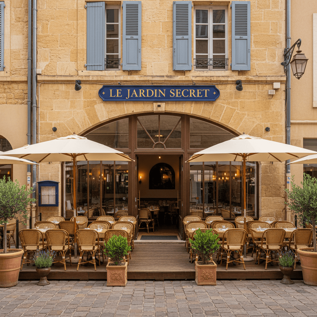Restaurant 110m² à Aix-En-Provence : terrasse - licence IV