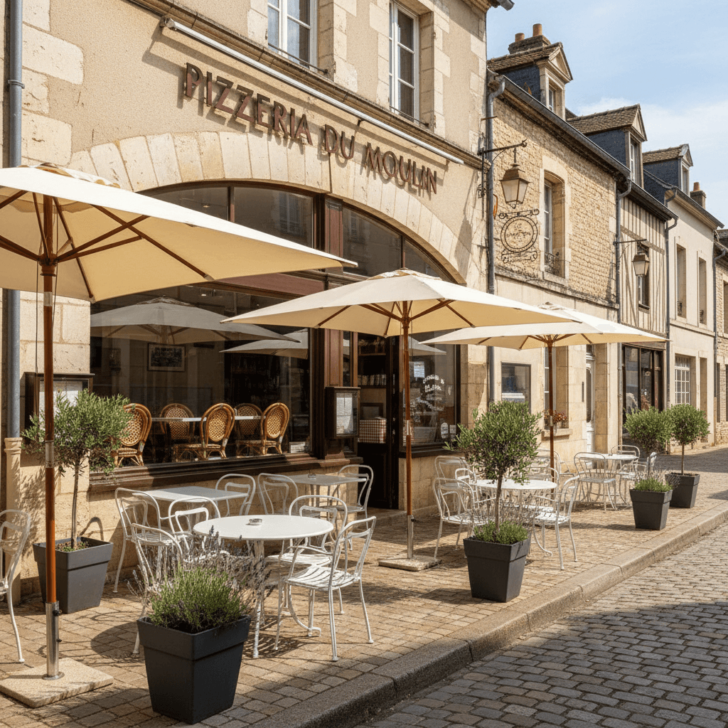 Restaurant à Indre : terrasse - Image 1