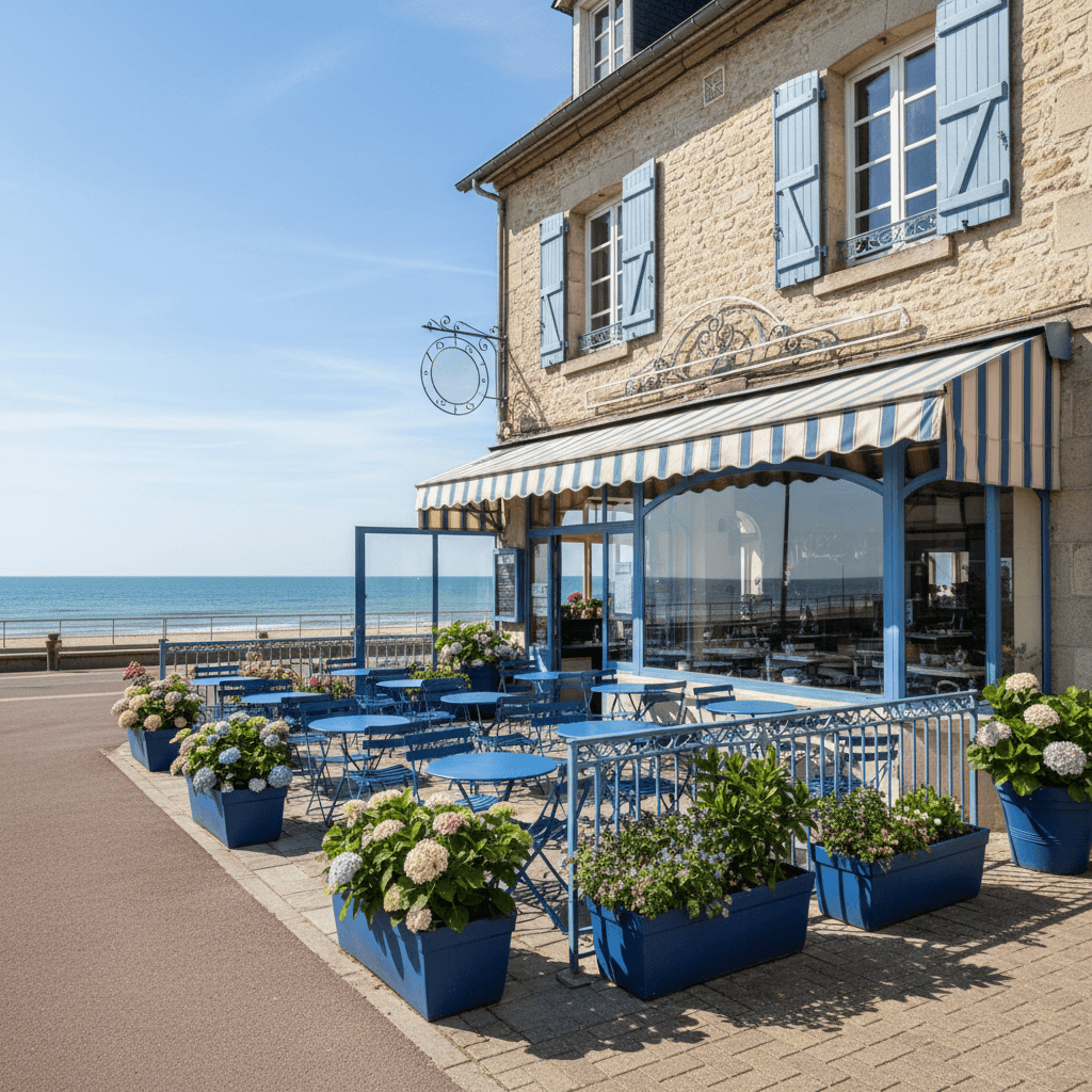 Restaurant 80m² à Saint-Jean-De-Monts : terrasse - extraction - Image 1