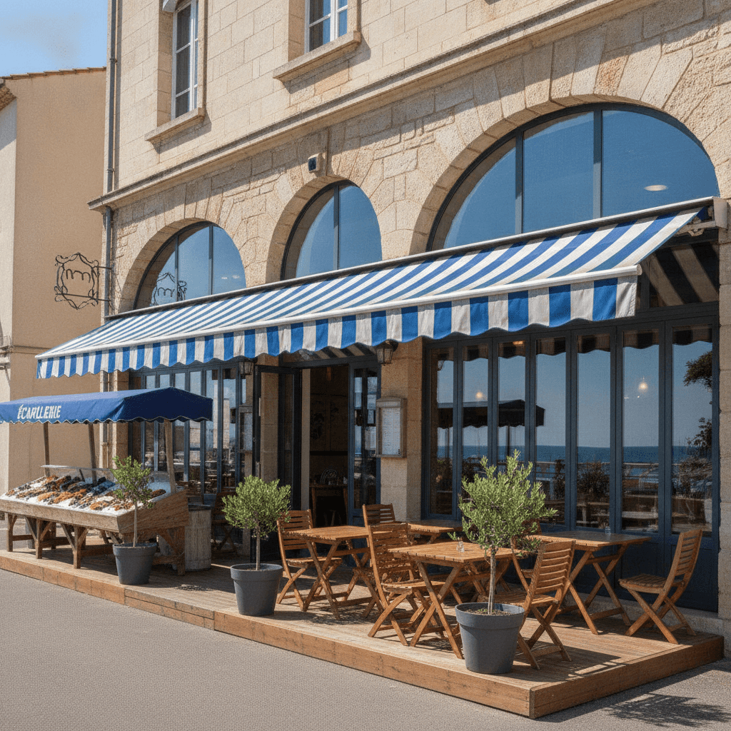 Restaurant à Hyères : terrasse - licence IV - Image 1