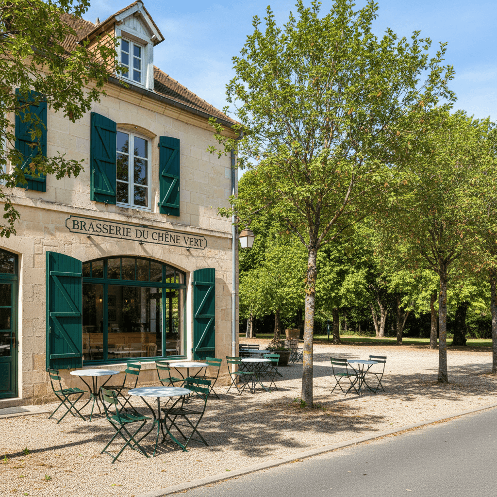 Bar-brasserie 144m² à Coimères : terrasse - licence IV - Image 1