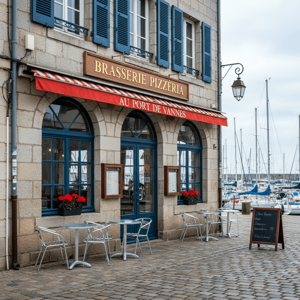 Restaurant à Vannes : terrasse - licence IV - Image 1