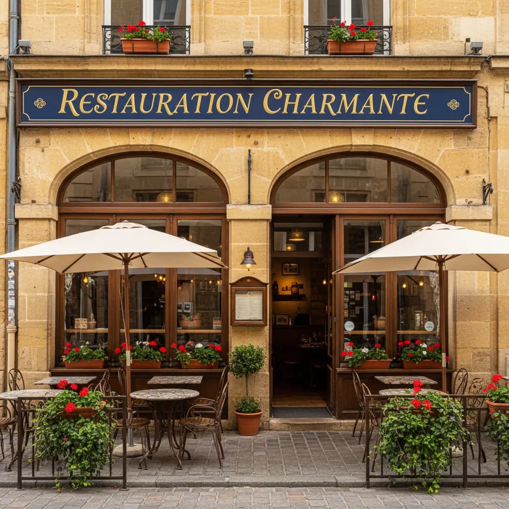 Restaurant 165m² à Bordeaux : cuisine équipée - Image 1