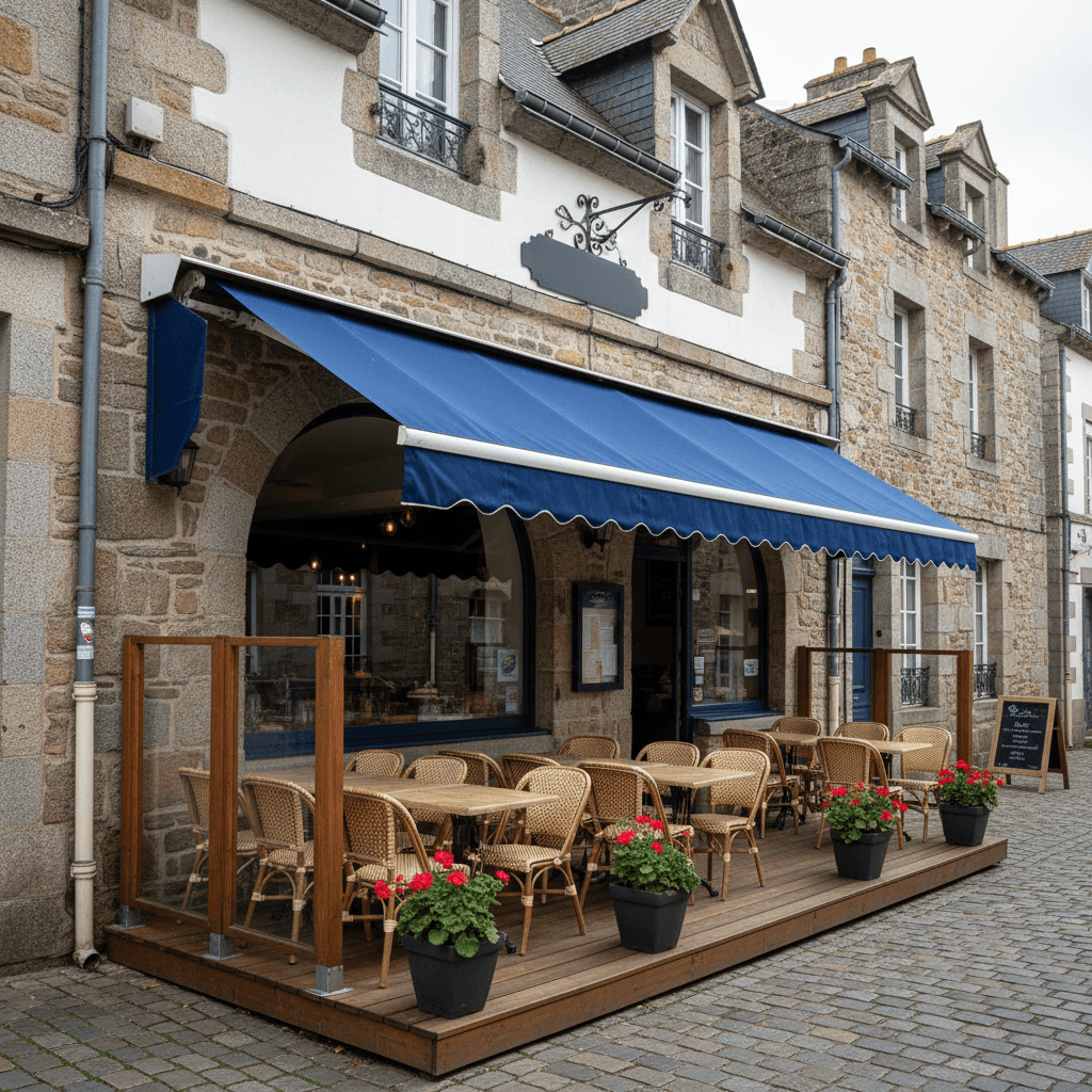 Restaurant à Vannes : terrasse - licence IV - Image 1