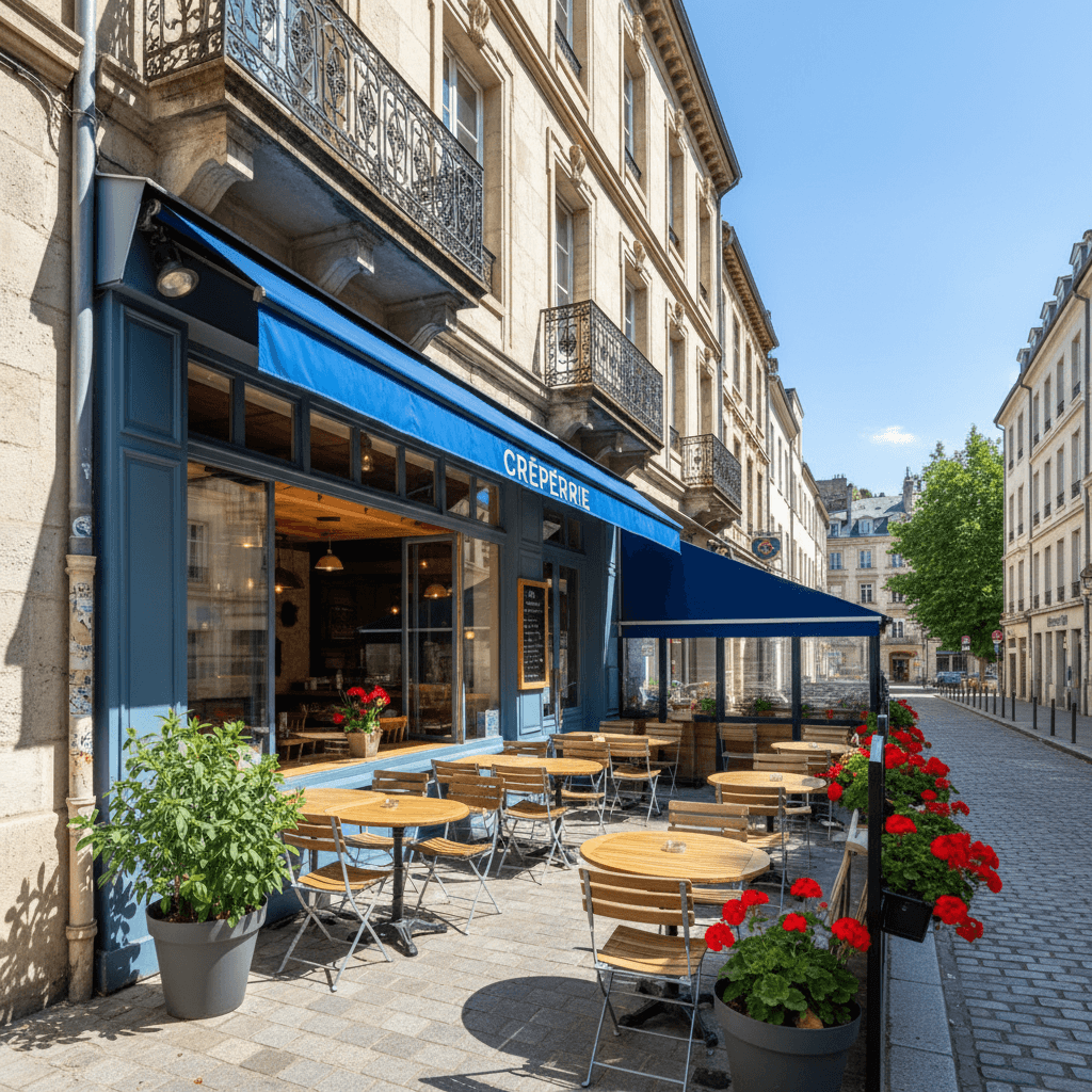 Restaurant à Grenoble : terrasse
