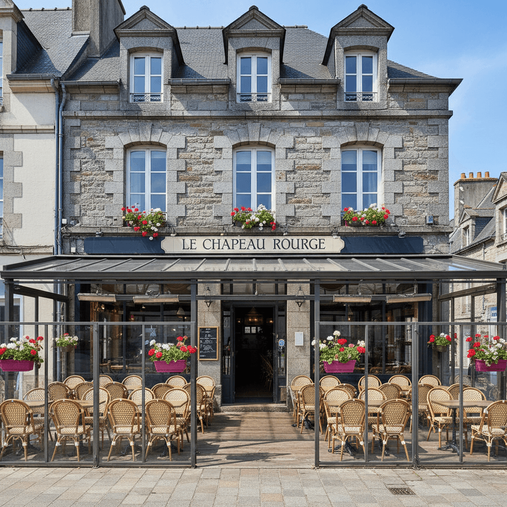 Bar-brasserie à Vannes : terrasse - licence IV - Image 1