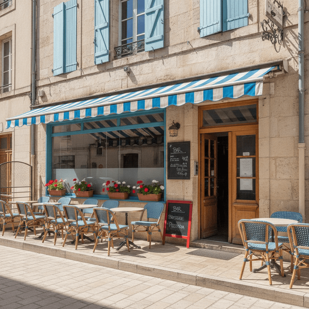 Bar-brasserie 120m² à Montpellier : terrasse - licence IV