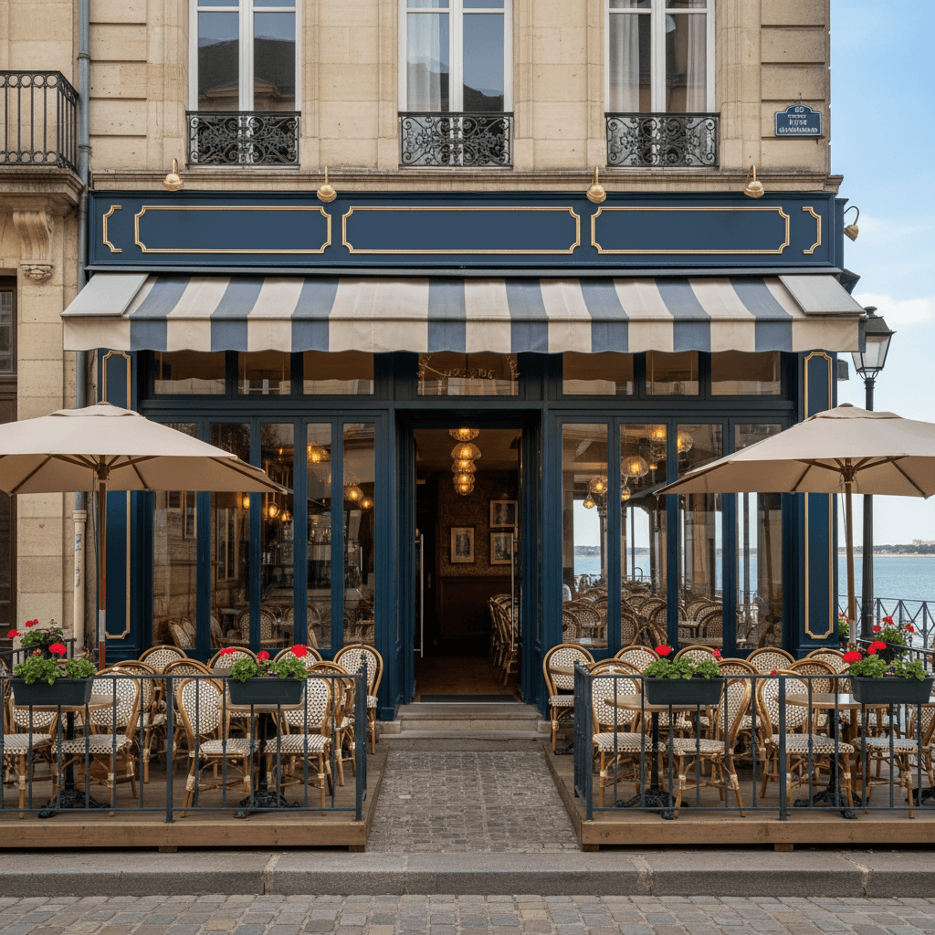 Bar-brasserie à Nantes : terrasse - licence IV - Image 1