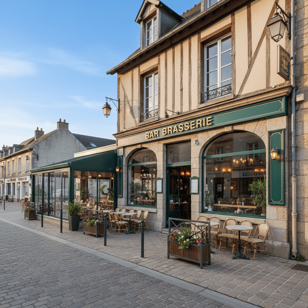 Bar-brasserie 200m² à Étaples : terrasse - licence IV - Image 1