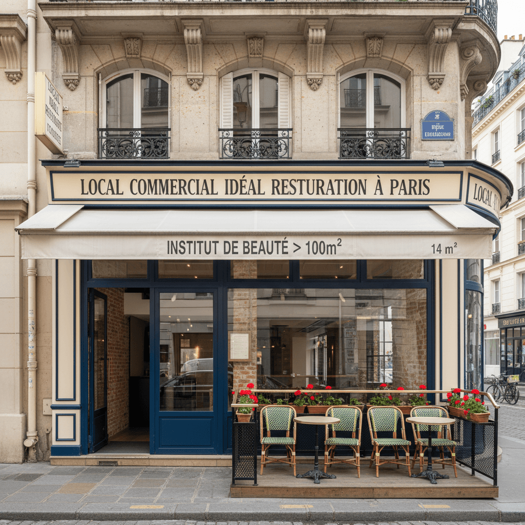 Local Commercial Idéal Restauration à Paris - Image 1