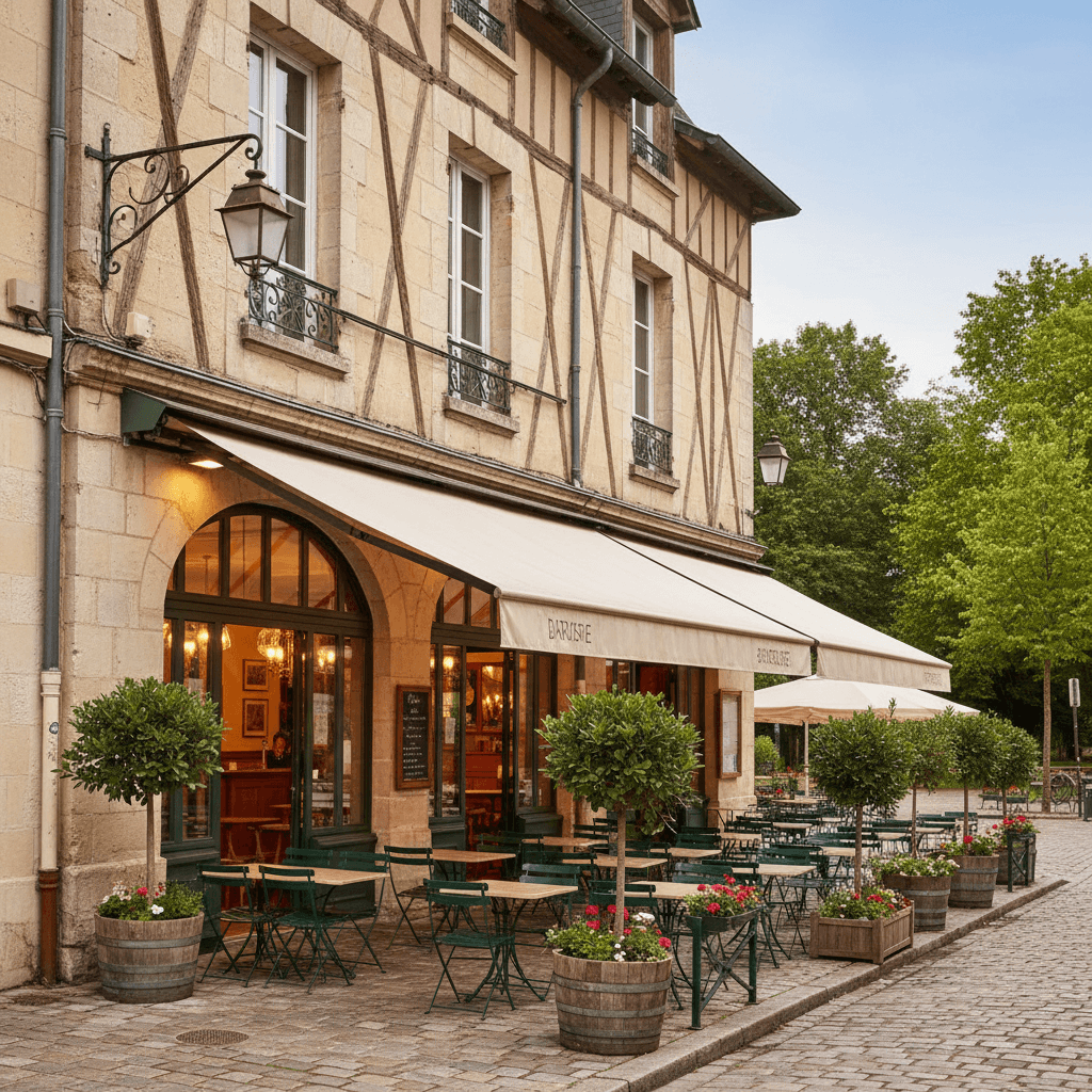 Bar-brasserie à Écouflant : terrasse - licence IV - Image 1