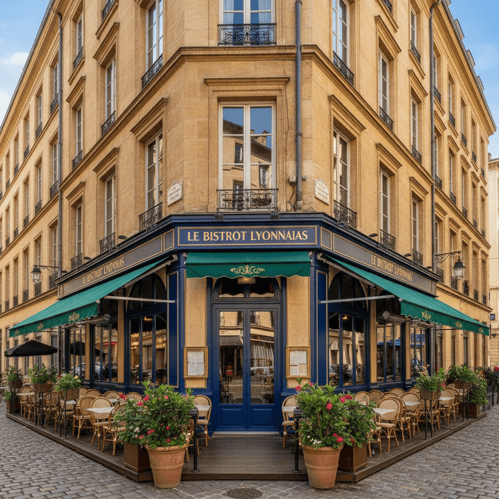 Restaurant 200m² à Lyon : terrasse - extraction