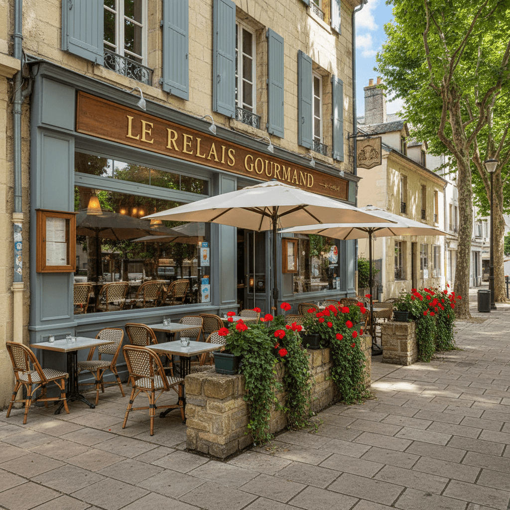 Restaurant à Le Mans : terrasse - licence IV - Image 1