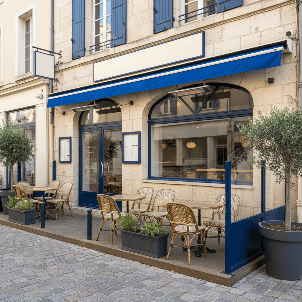 Fast-food 60m² à Aubagne : terrasse - Image 1