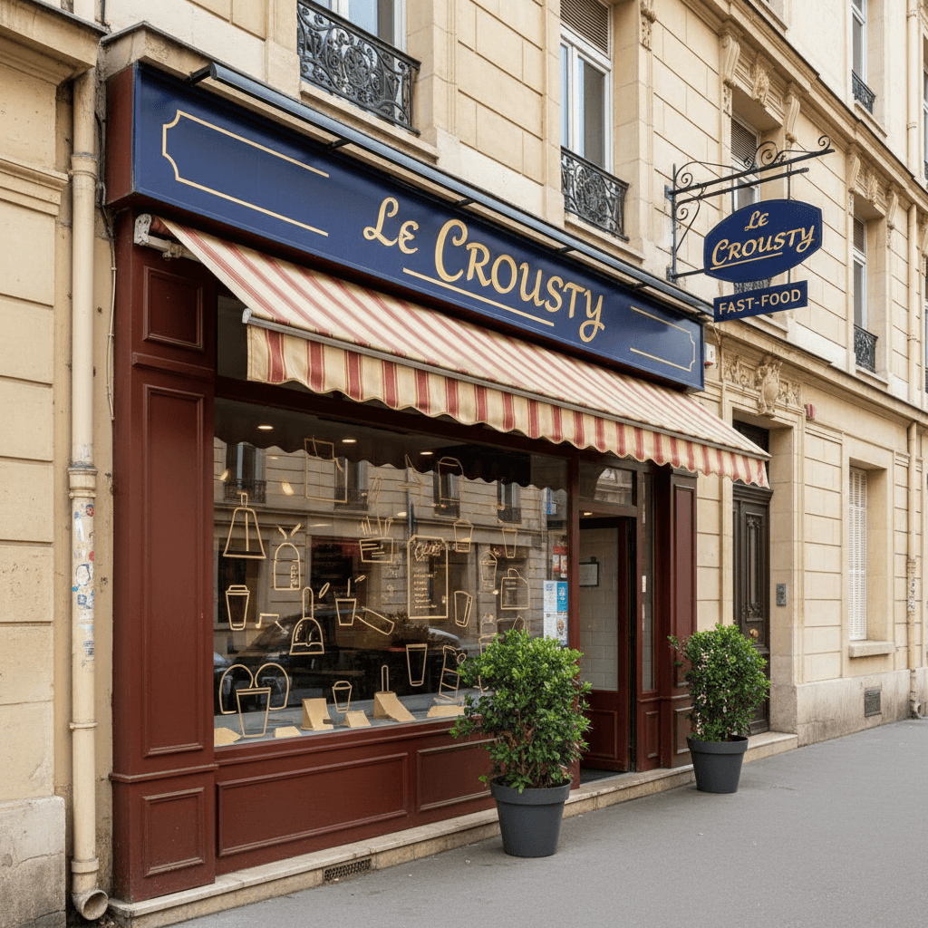 Fast-food 15m² à Lyon : extraction