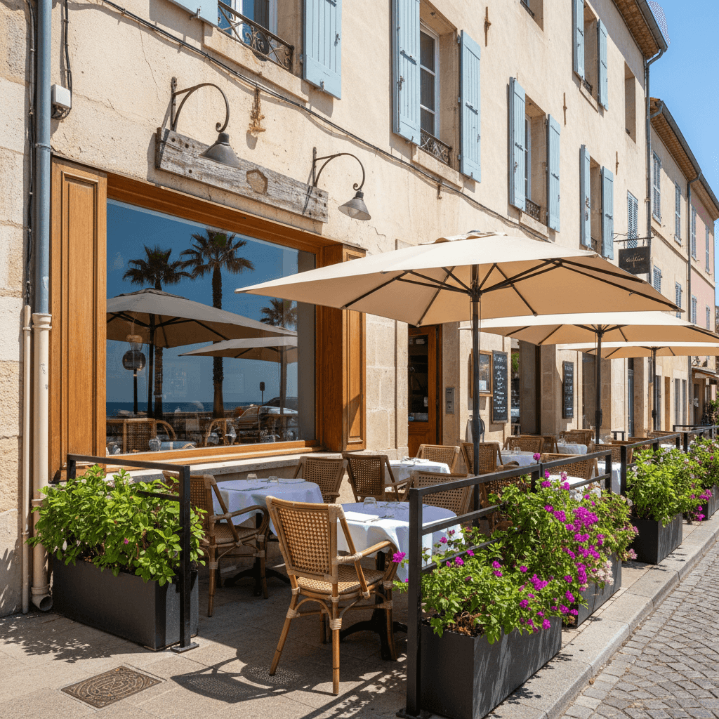 Restaurant à Perpignan : terrasse - licence IV - Image 1