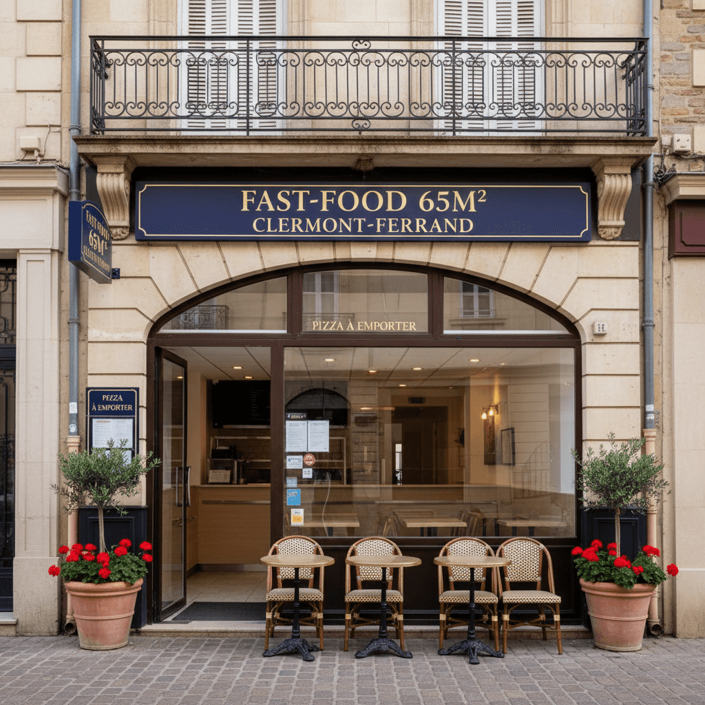 Fast-food 65m² à Clermont-Ferrand - Image 1
