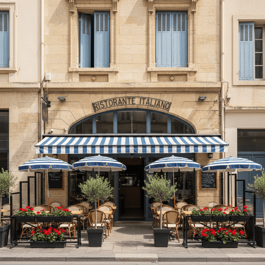 Restaurant à Marseille : terrasse - licence IV - Image 1