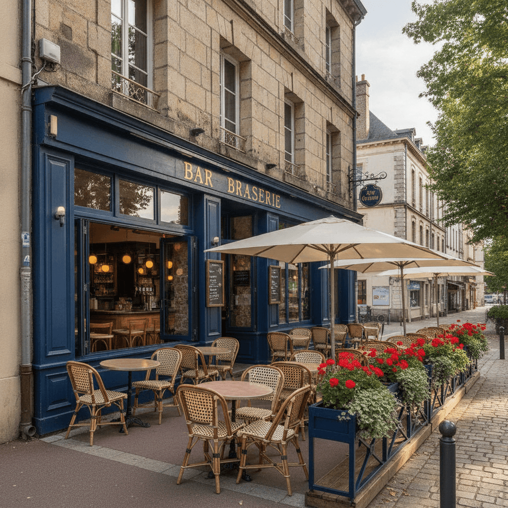 Bar-brasserie 130m² à Amiens : terrasse - licence IV - Image 1