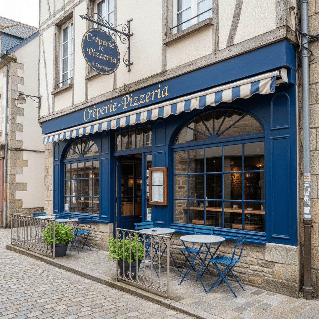 Restaurant 200m² à Quimper : terrasse - licence IV - Image 1
