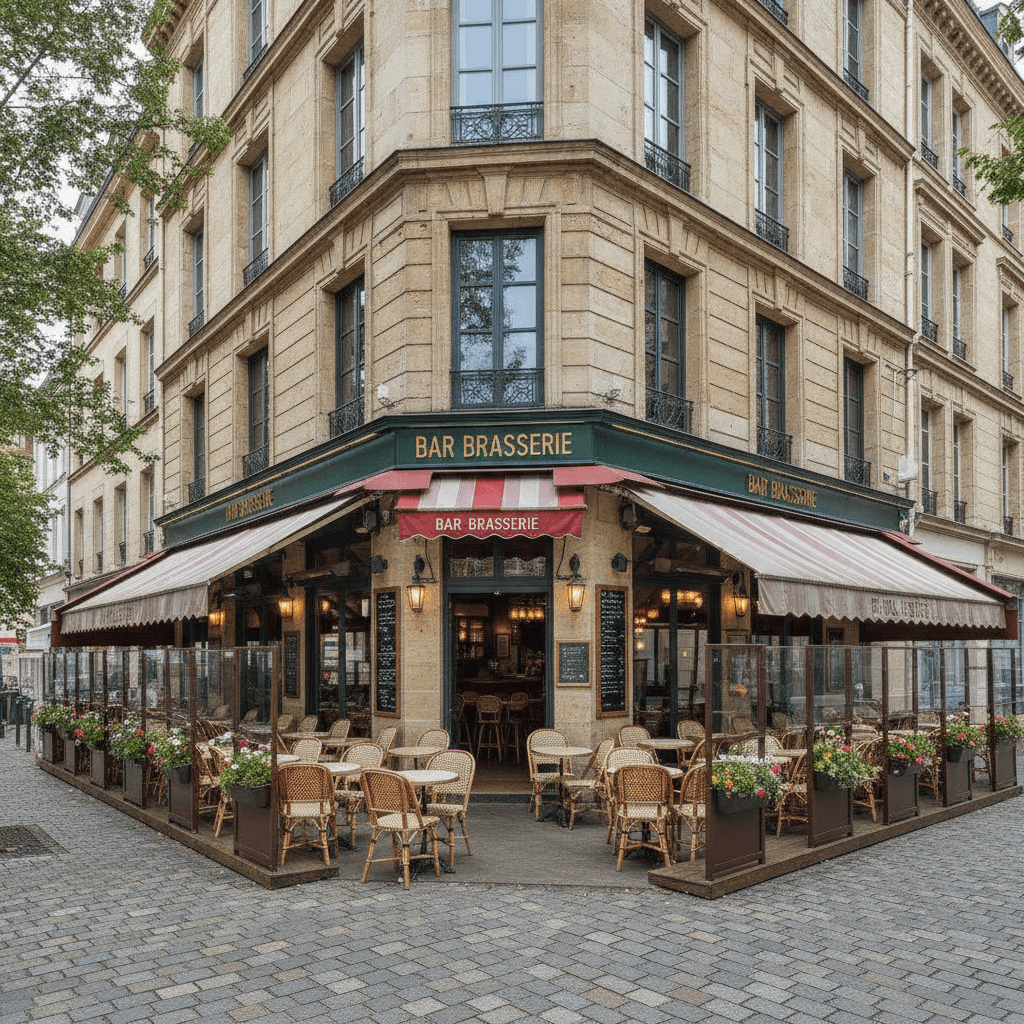 Bar-brasserie 120 couverts à Clamart : terrasse - licence IV - Image 1