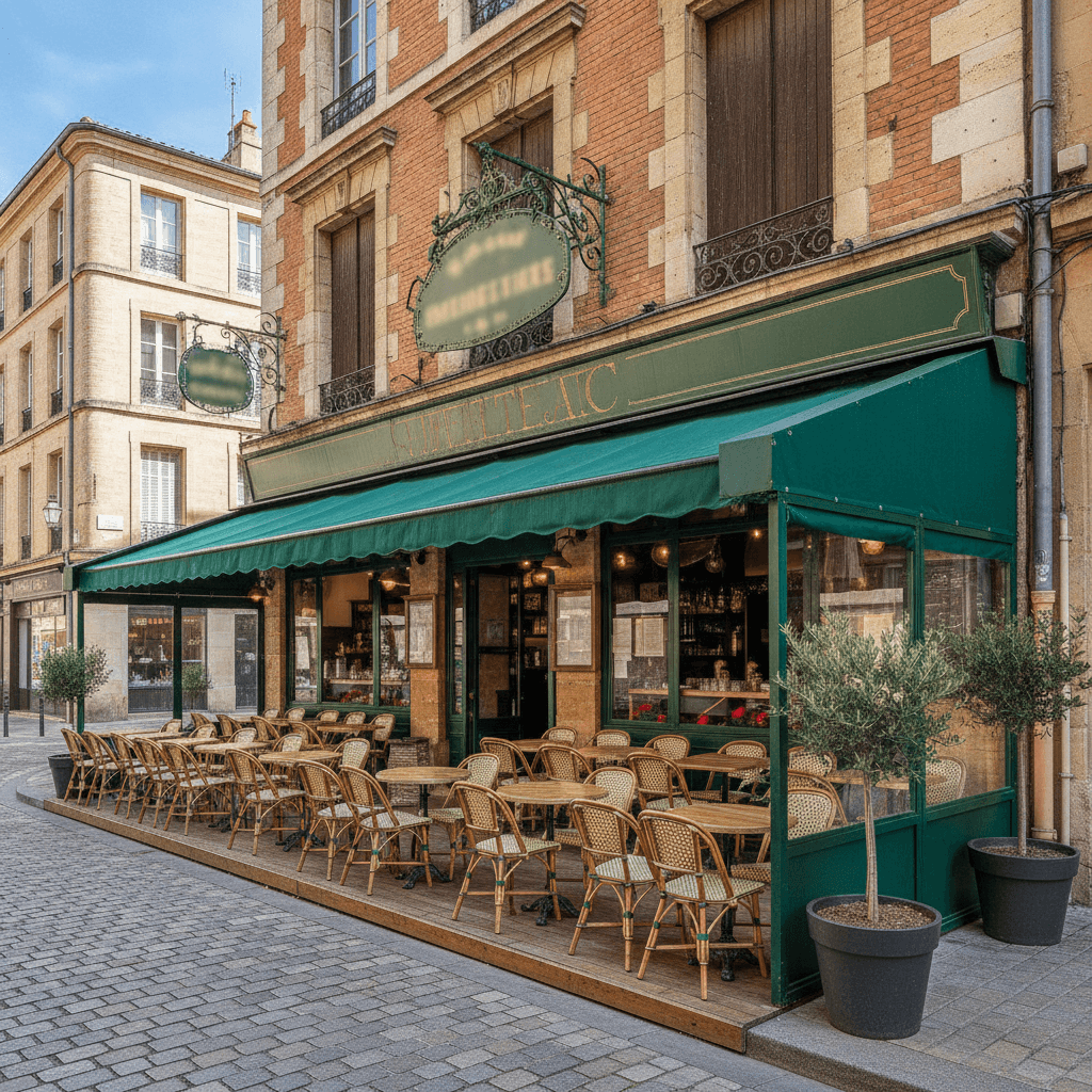 Restaurant 60m² à Toulouse : terrasse - licence IV