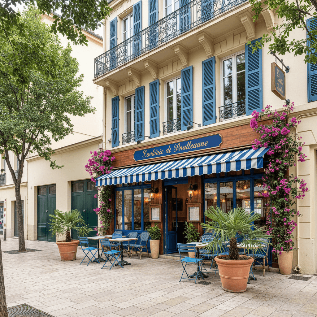 Restaurant 200m² à Nice : terrasse - licence IV