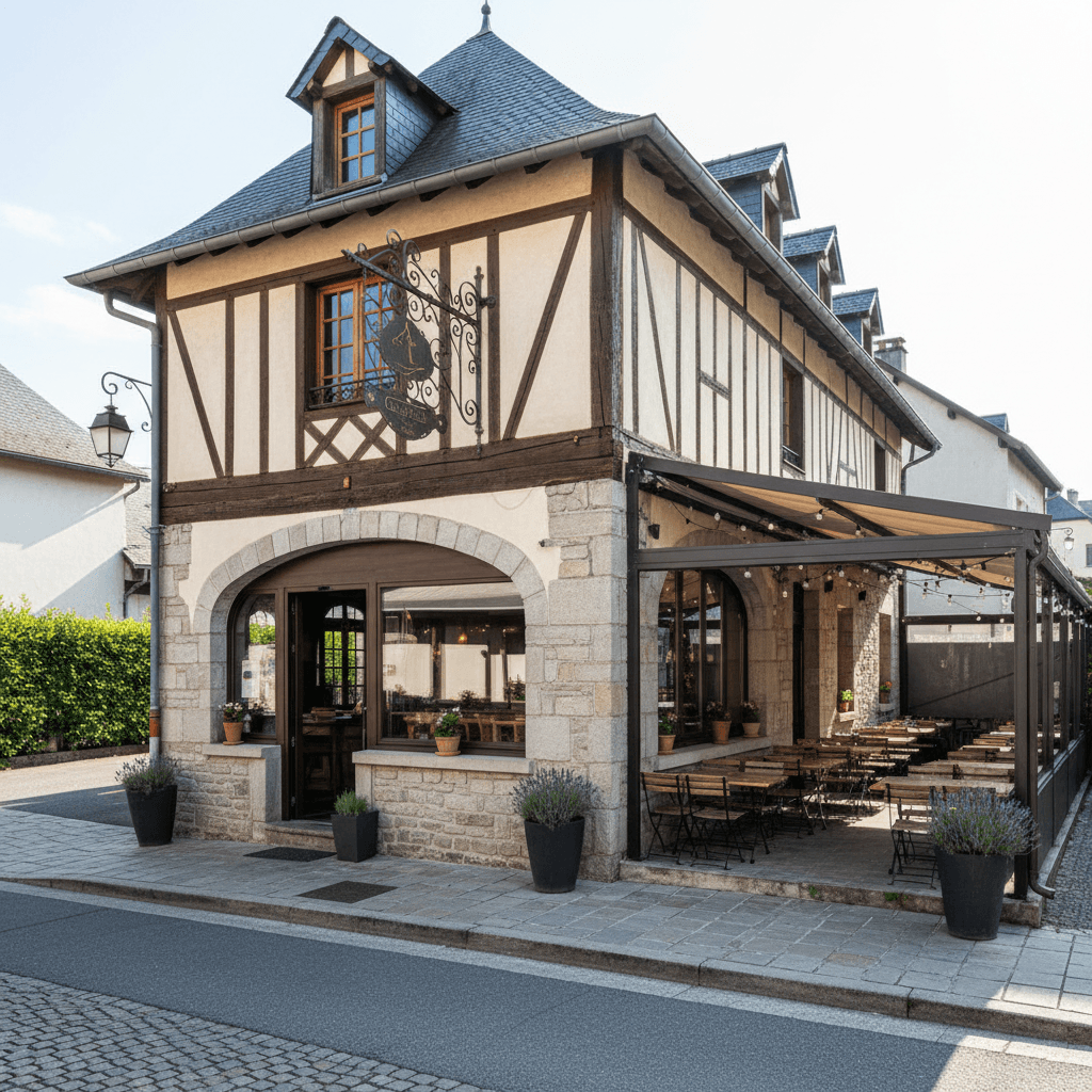 Restaurant 100m² à Annecy : terrasse - licence IV - Image 1