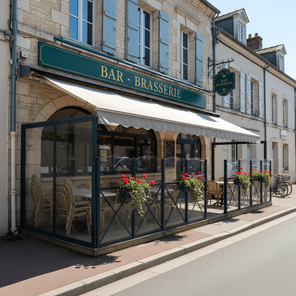 Bar-brasserie à Loiré : terrasse - licence IV - Image 1