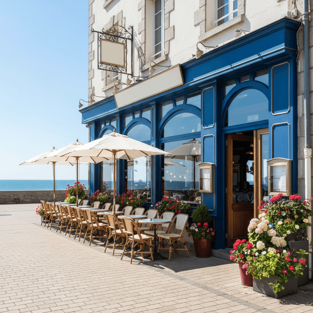 Restaurant 80m² à Nantes : terrasse - licence IV - Image 1