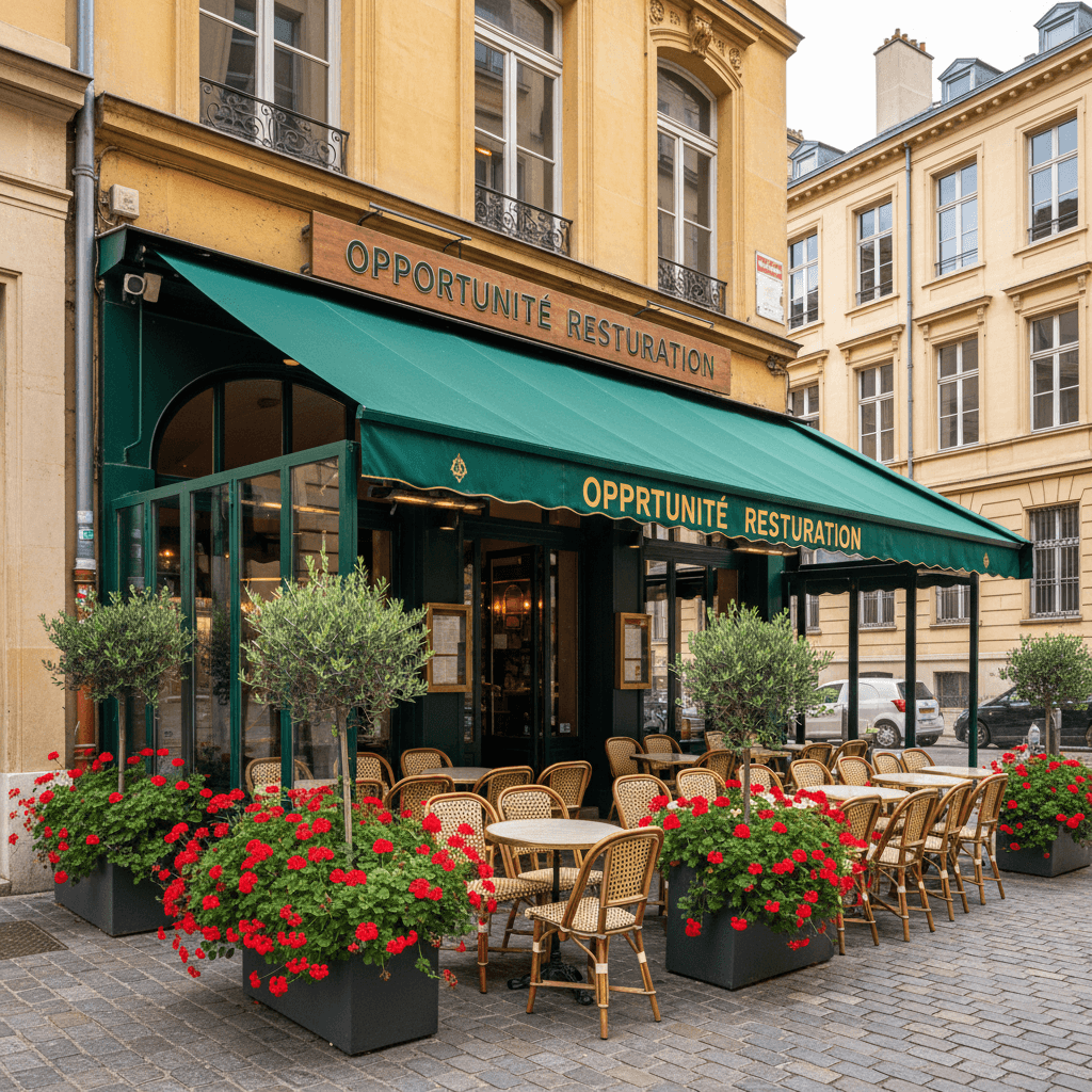 Restaurant à Lyon : terrasse - extraction